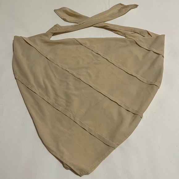 SAMI MIRO VINTAGE open seam scarf top​​​​​ - Picture 4 of 7